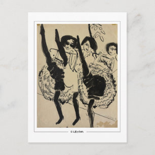 Ernst Ludwig Kirchner #261-2 - Fine Art Postcard