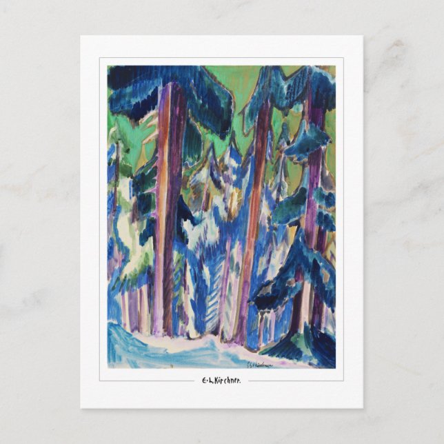 Ernst Ludwig Kirchner #426-2 - Fine Art Postcard (Front)