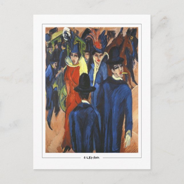 Ernst Ludwig Kirchner #436-2 - Fine Art Postcard (Front)
