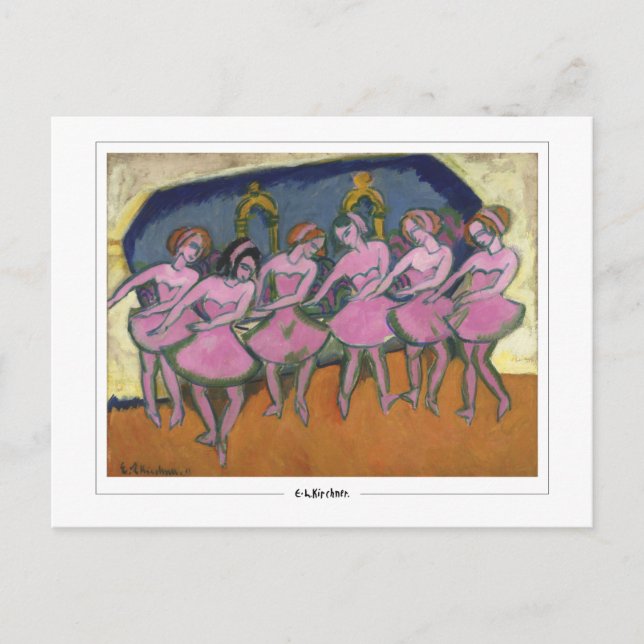 Ernst Ludwig Kirchner #477 - Fine Art Postcard (Front)