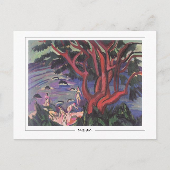 Ernst Ludwig Kirchner #556-2 - Fine Art Postcard (Front)
