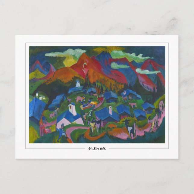 Ernst Ludwig Kirchner #571 - Fine Art Postcard (Front)