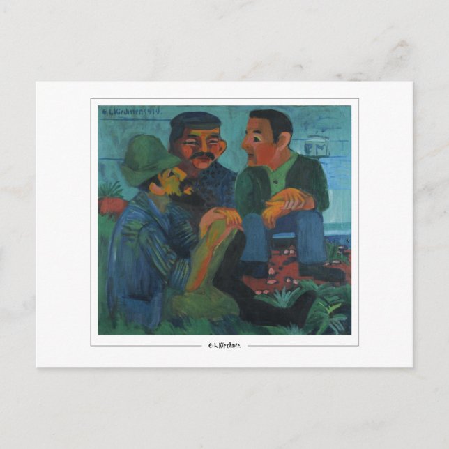 Ernst Ludwig Kirchner #634 - Fine Art Postcard (Front)