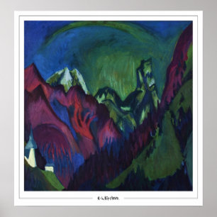 Ernst Ludwig Kirchner Zedign Art Poster #221-2
