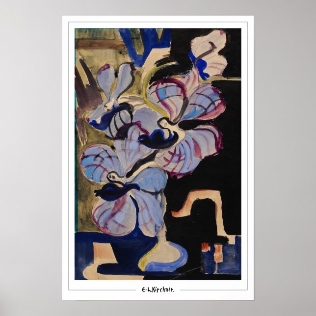 Ernst Ludwig Kirchner Zedign Art Poster #499-2 (Front)