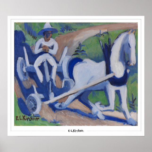 Ernst Ludwig Kirchner Zedign Art Poster #569-2 (Front)