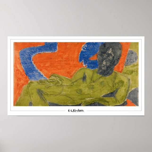 Ernst Ludwig Kirchner Zedign Art Poster #8 (Front)