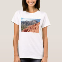Eroded Mountain Range In Salta Province