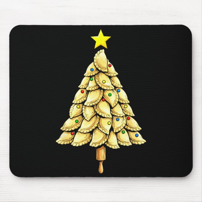 Erogi Tree Christmas Xmas Funny Lish Food Costume  Mouse Mat (Front)