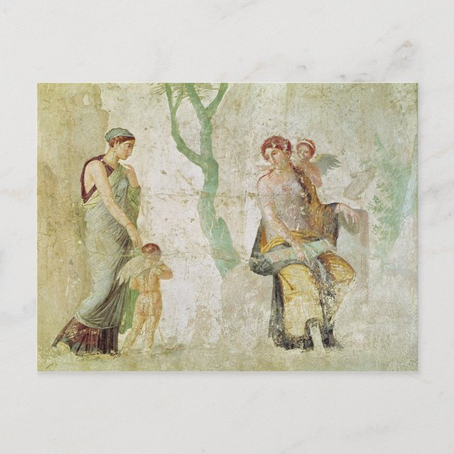 Eros being punished in the presence of Aphrodite Postcard (Front)