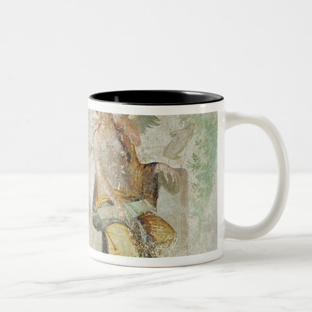 Eros being punished in the presence of Aphrodite Two-Tone Coffee Mug (Right)