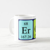 Eros periodic table name mug (Front Left)