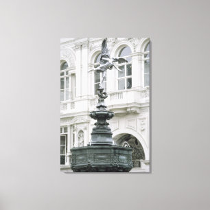 Eros, Piccadilly Circus Canvas Print