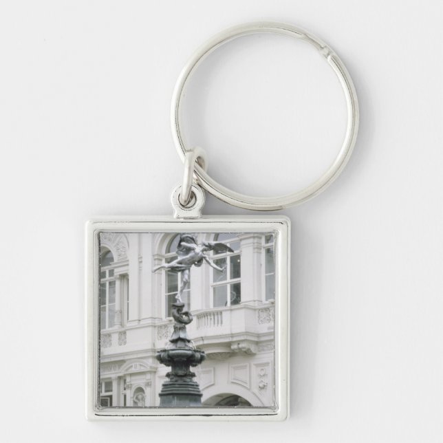 Eros, Piccadilly Circus Key Ring (Front)