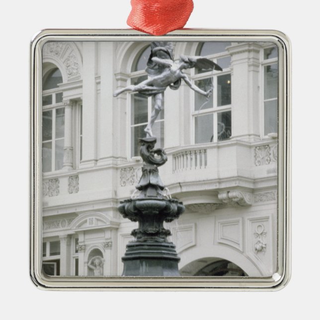 Eros, Piccadilly Circus Metal Tree Decoration (Front)