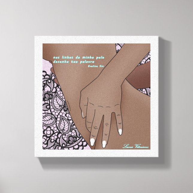 Erotic Canvas Print (Front)