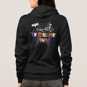 Error 404 No Costume Found Funny Halloween Hoodie