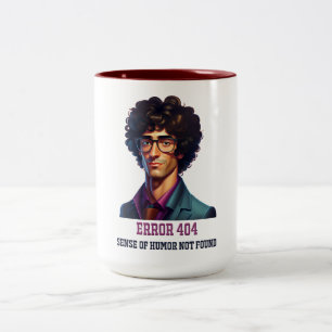 Error 404 Two-Tone coffee mug