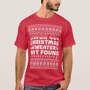 Error 404 Ugly Christmas Sweater Not Found Compute