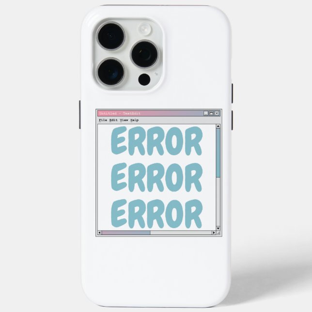error Case-Mate iPhone case (Back)