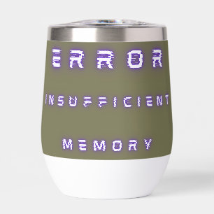 error insufficient memory