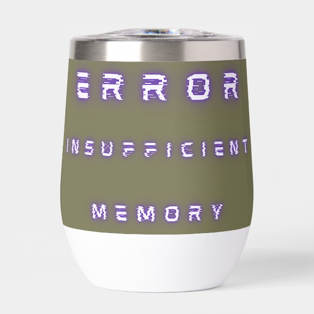 error insufficient memory (Front)