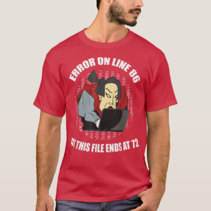 Error! Programming Computer Science T-Shirt