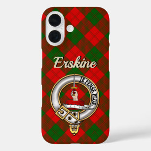 Erskine Clan Badge & Tartan iPhone / iPad case