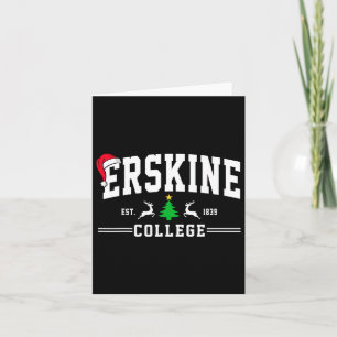 Erskine College Arch Christmas Design Vintage Funn Card