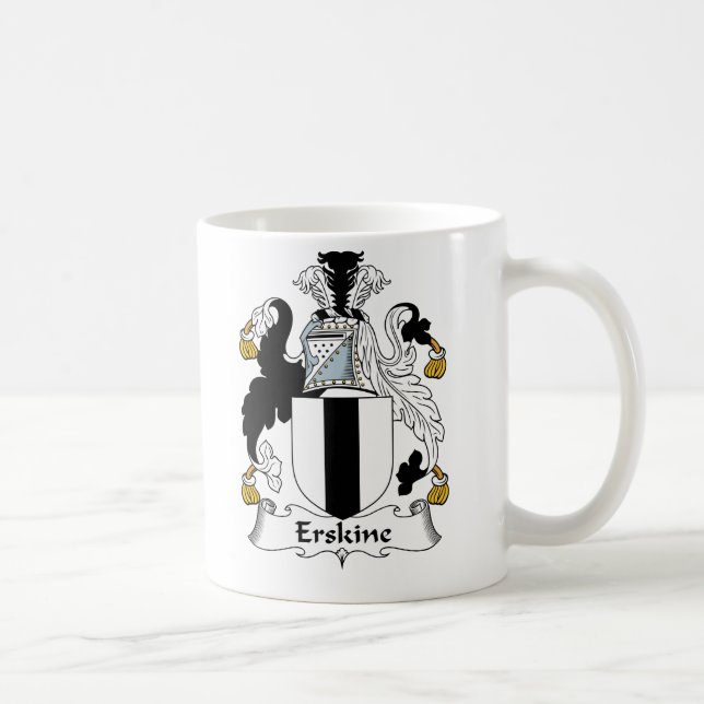 Erskine Family Crest Coffee Mug (Right)