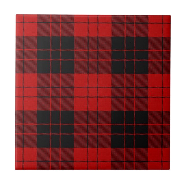 Erskine Paton Tartan Tile (Front)
