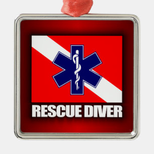 ERT Diver 2 Metal Tree Decoration