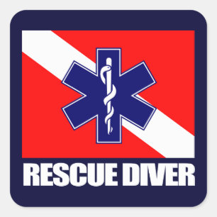 ERT Diver 2 Square Sticker
