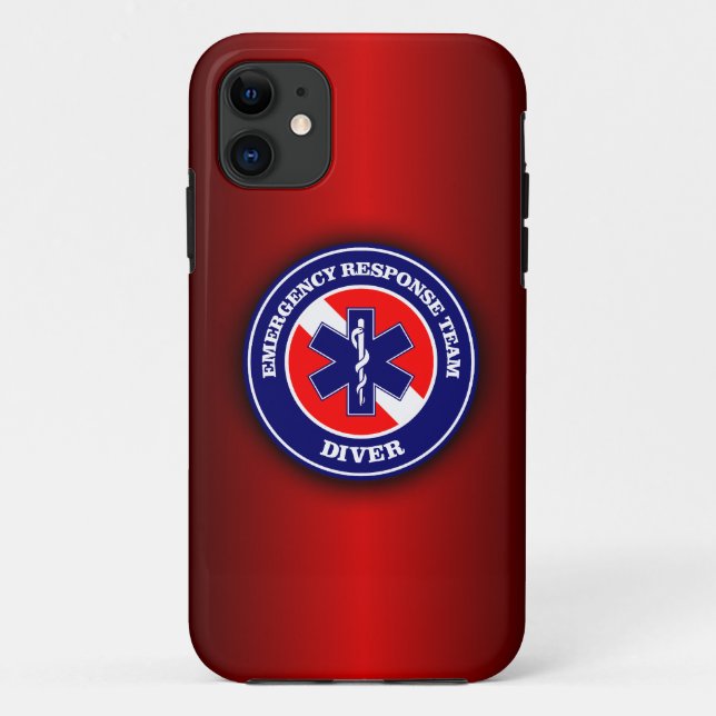 ERT Diver Case-Mate iPhone Case (Back)