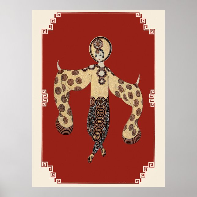 Erté - Asian Princess Suite, Bamboo Poster (Front)