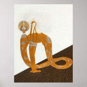 Erté - Celestial Virtues Suite, Radiance Poster