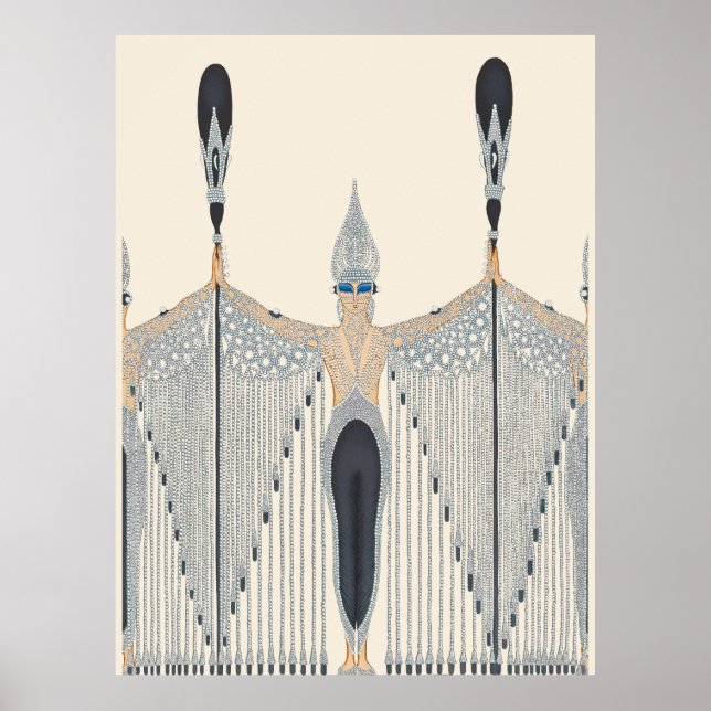 Erté - Les Bijoux de Perle Poster (Front)