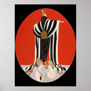 Erté - Monaco [Night Version] Poster