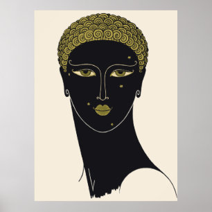 Erté - Queen of Sheba Poster