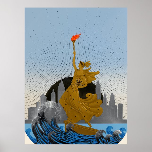 Erté - Statue of Liberty (Day) Poster (Front)