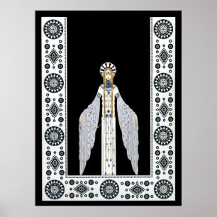 Erté - The Jewelled Gown Suite, Byzantine Poster