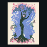Erté - The Seasons, Spring, 1970 Poster<br><div class="desc">Erté - The Seasons,  Spring,  1970</div>