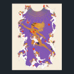 Erté -The Seasons, Summer, 1970 Poster<br><div class="desc">Erté -The Seasons,  Summer,  1970</div>