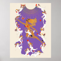 Erté -The Seasons, Summer, 1970