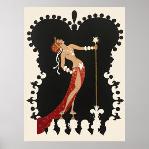 Erté - The Seven Deadly Sins Suite, Pride Poster