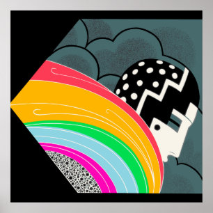 Erté - The Twenties Remembered Again Suite, Tempes Poster