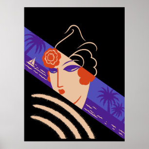 Erté - Winter Resorts [Night Version] Poster