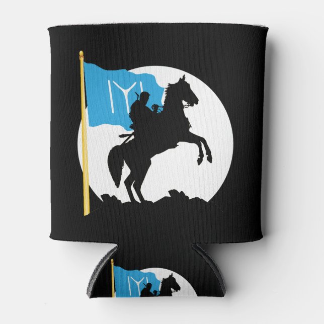 Ertugrul Bey Kayi IYI Flag Ottoman Empire Istanbul Can Cooler (Front)