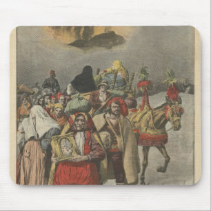 Eruption of Mount Etna Mouse Mat