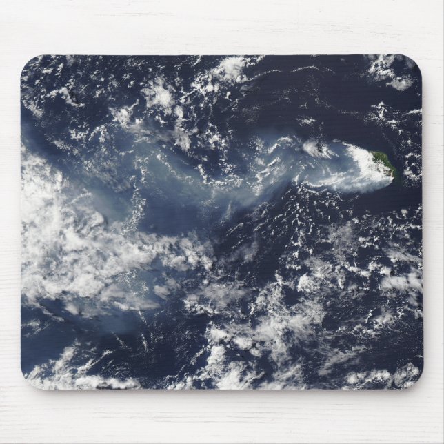 Eruption of Piton de la Fournaise, Reunion Isla Mouse Mat (Front)